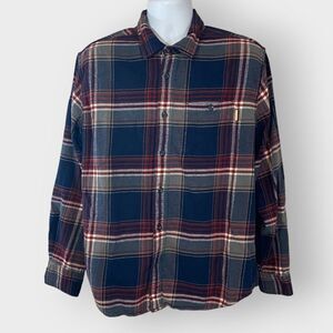 Woolrich Mens Flannel Shirt | XL | Plaid Check | Work Chore Gorpcore